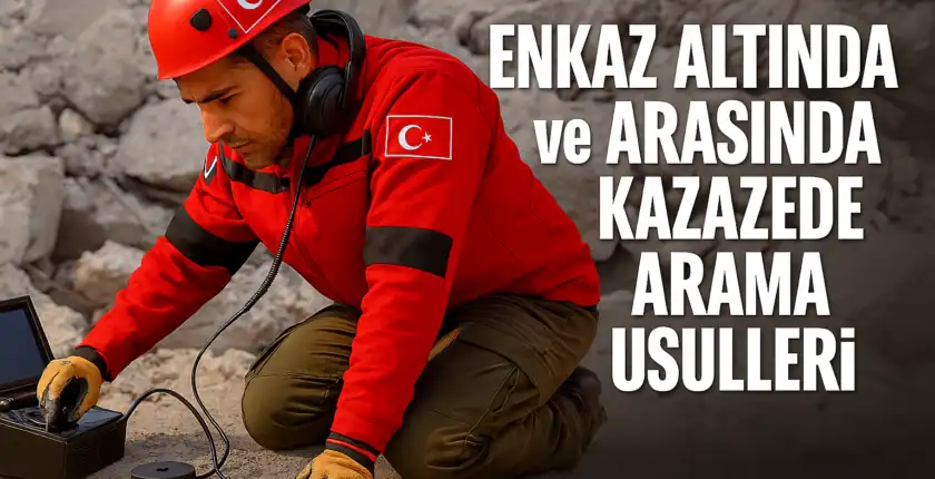 Enkazda Arama Teknikleri Enkazda Arama Teknikleri