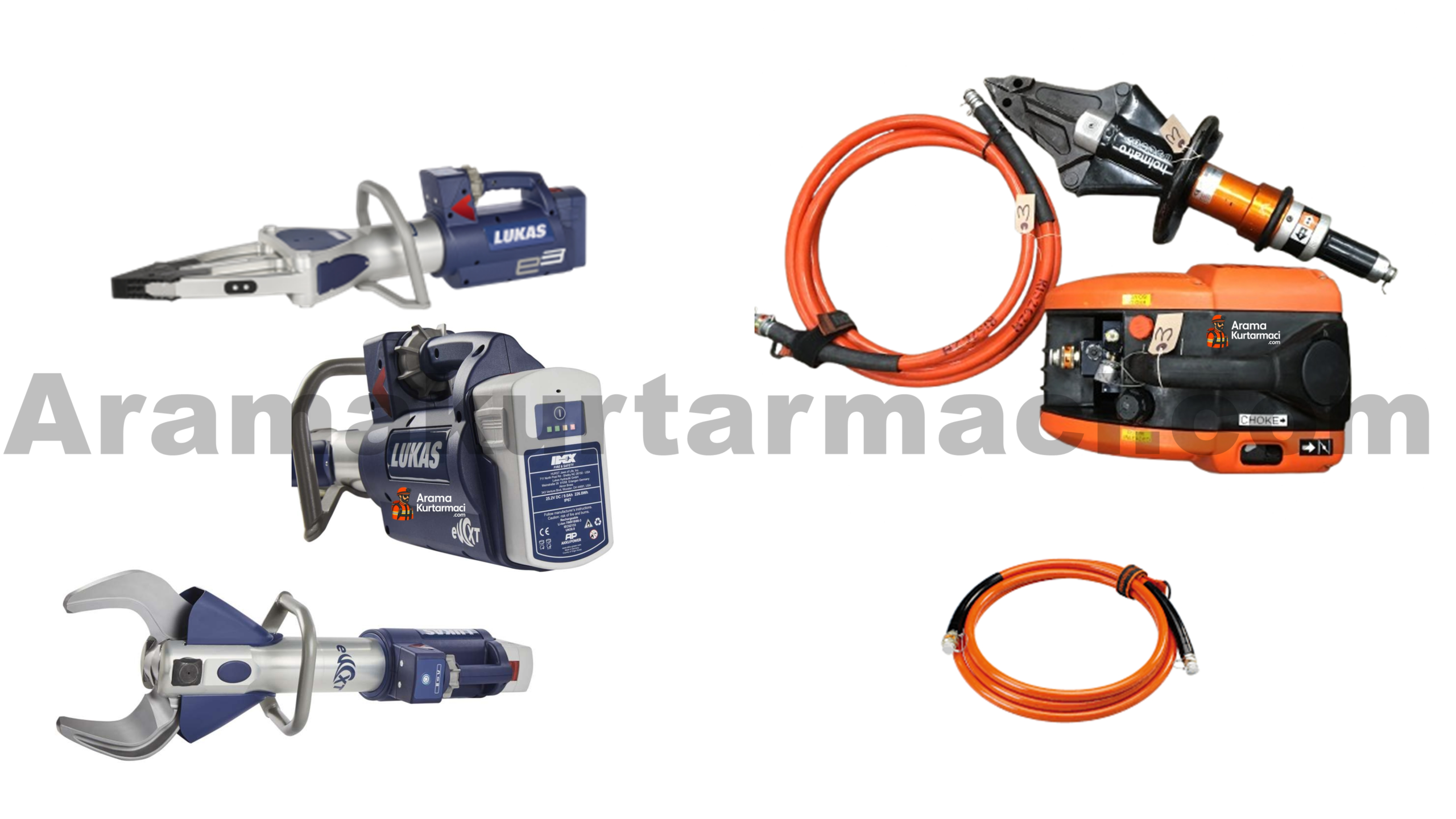 Arama Kurtarma Ekipmanları Holmatro Lukas Kesme Ayırma
