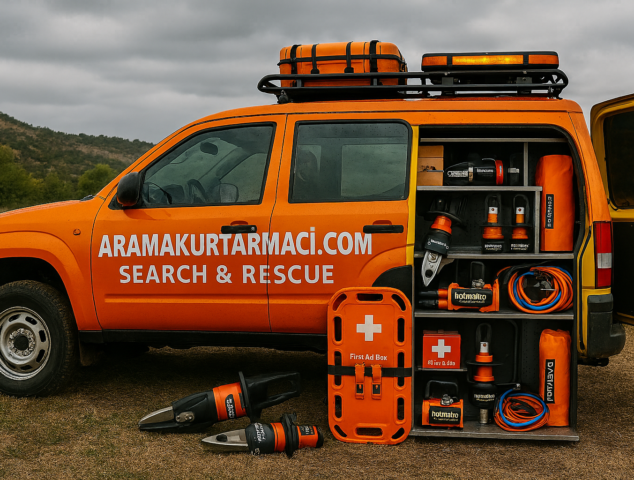 Enkazda Kullanılan Arama Kurtarma Ekipmanları (2025)