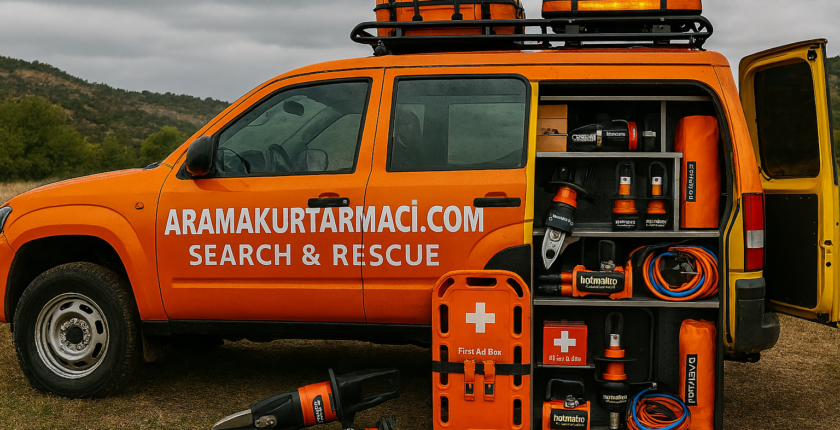 Enkazda Kullanılan Arama Kurtarma Ekipmanları (2025)